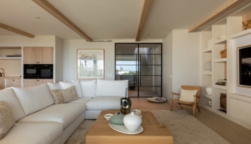 Resa estates Ibiza for sale Talamanca luxury apartment duplex living.jpg